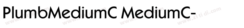 PlumbMediumC MediumC字体转换